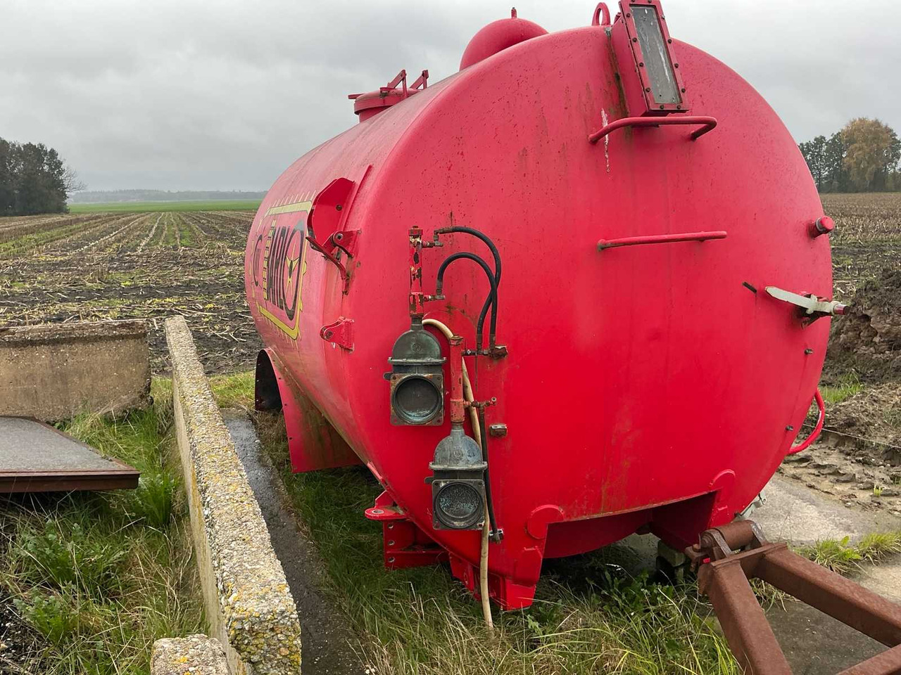 Slurry tanker Vervaet mesttank