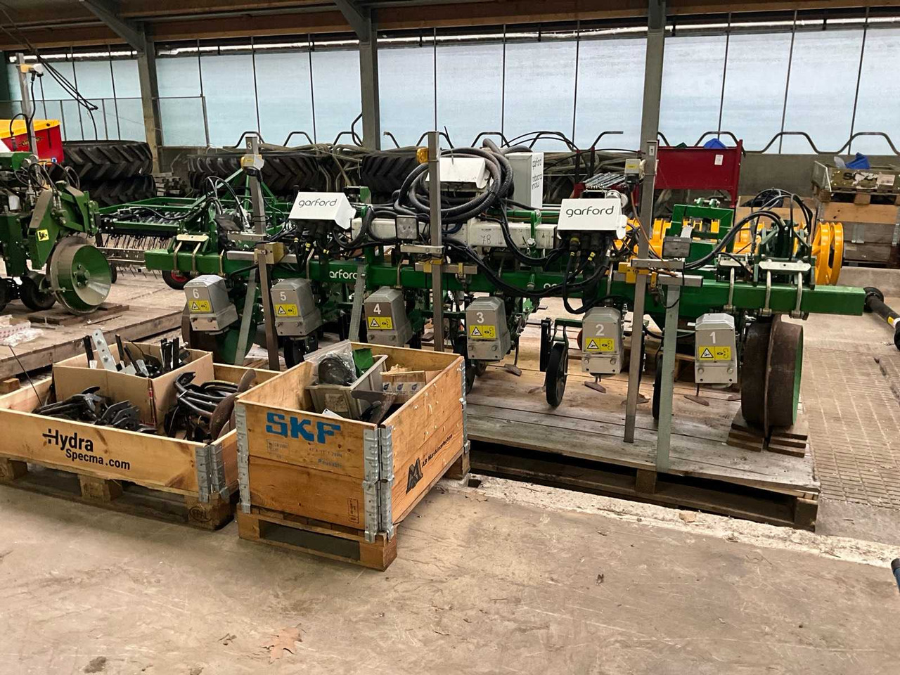 Soil tillage equipment Garford Inrow 6 rijer