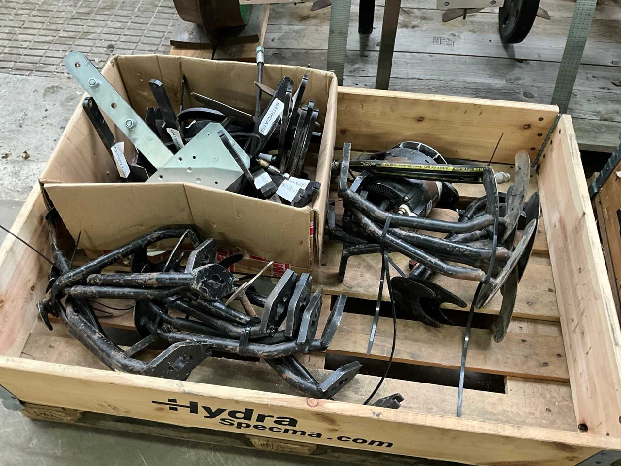 Soil tillage equipment Garford Inrow 6 rijer