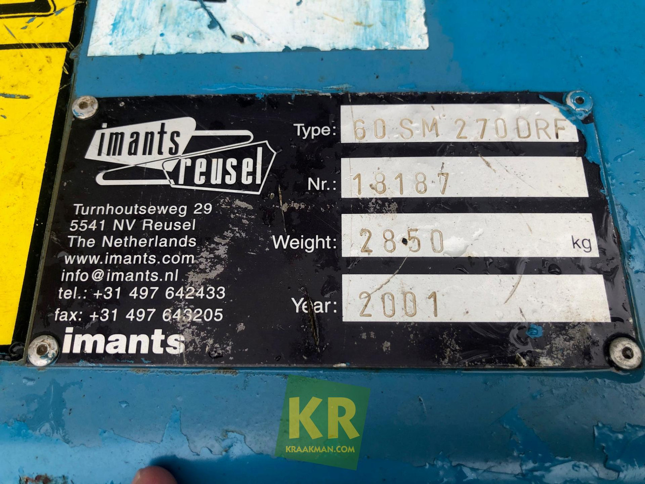 Soil tillage equipment Imants Overig