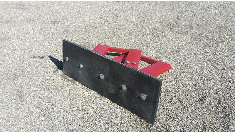 Soil tillage equipment Onbekend Rubberschuif
