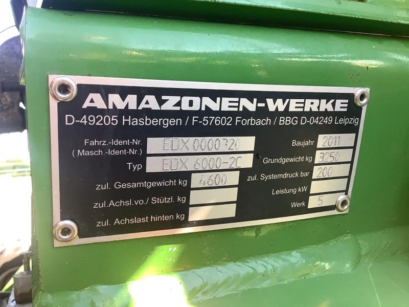 Sowing equipment Amazone EDX 6000 2C Maiszaaimachine TOP STAAT!