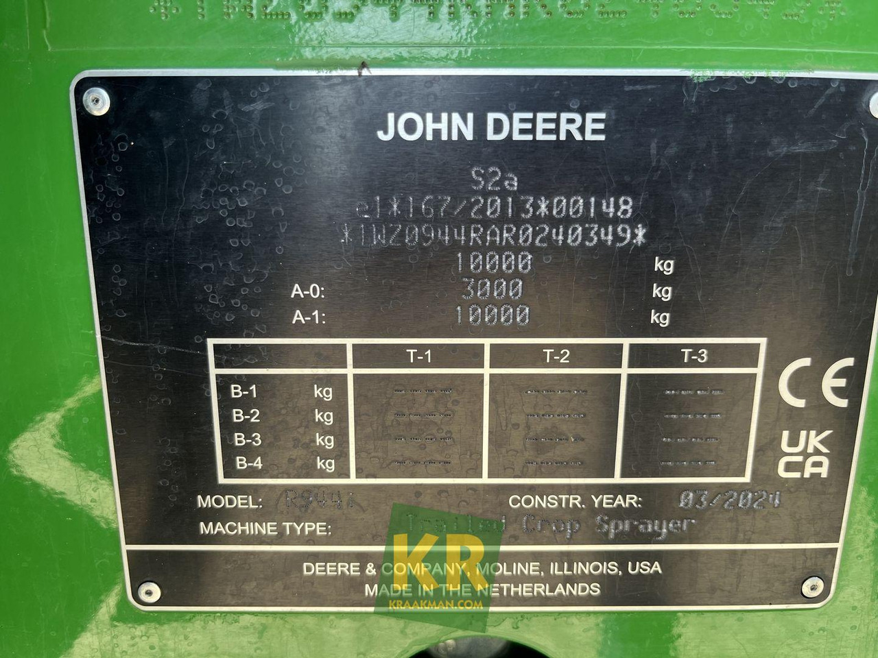 Sprayer R944I John Deere
