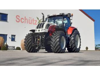 Farm tractor Steyr CVT 6230 ET, Frontzapfwelle, Neue Reifen, Kommunalplatte, 3900Bh, Top Zustand: picture 1