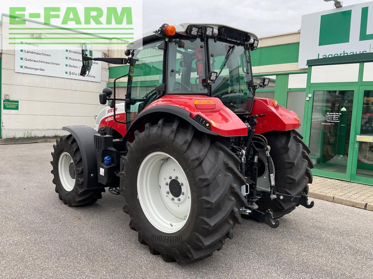 Farm tractor Steyr Multi 4120: picture 6