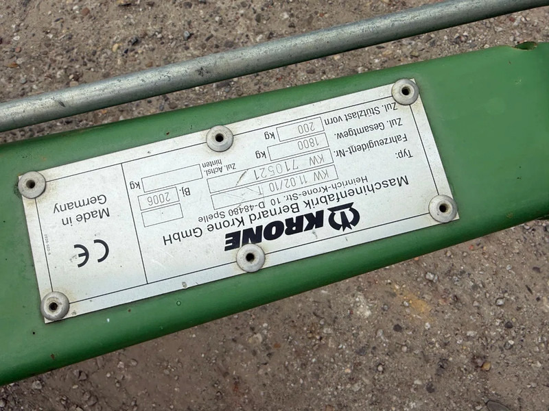 Tedder/ Rake Krone KWT 11.02 / 10 Trein model