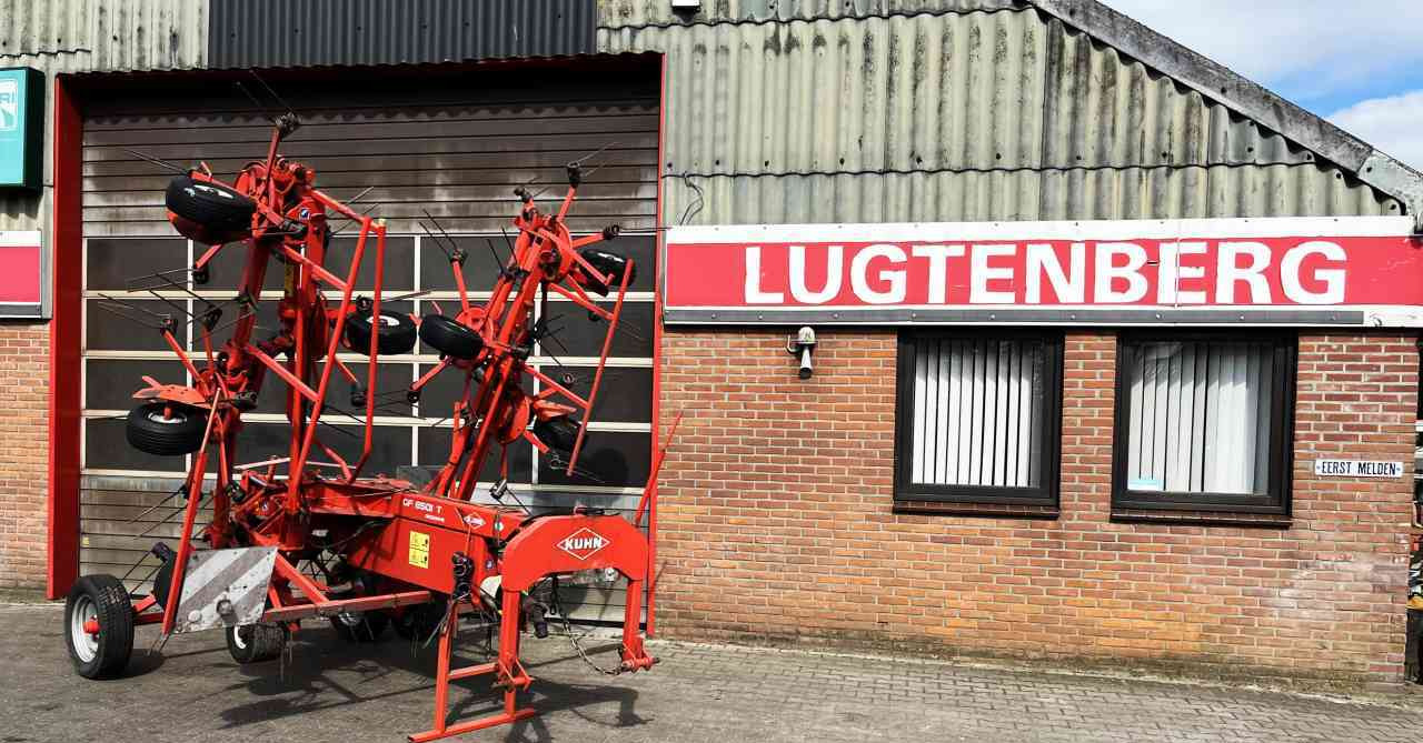 Tedder/ Rake Kuhn GF 8501T Tedder Schudder Kreiselheuer weidebouwmachines