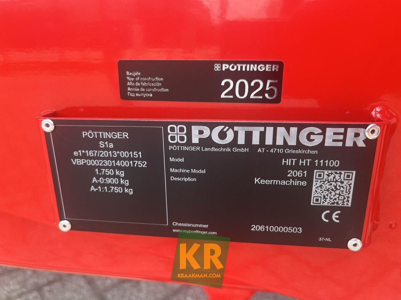 Tedder/ Rake Pottinger HIT HT 11100