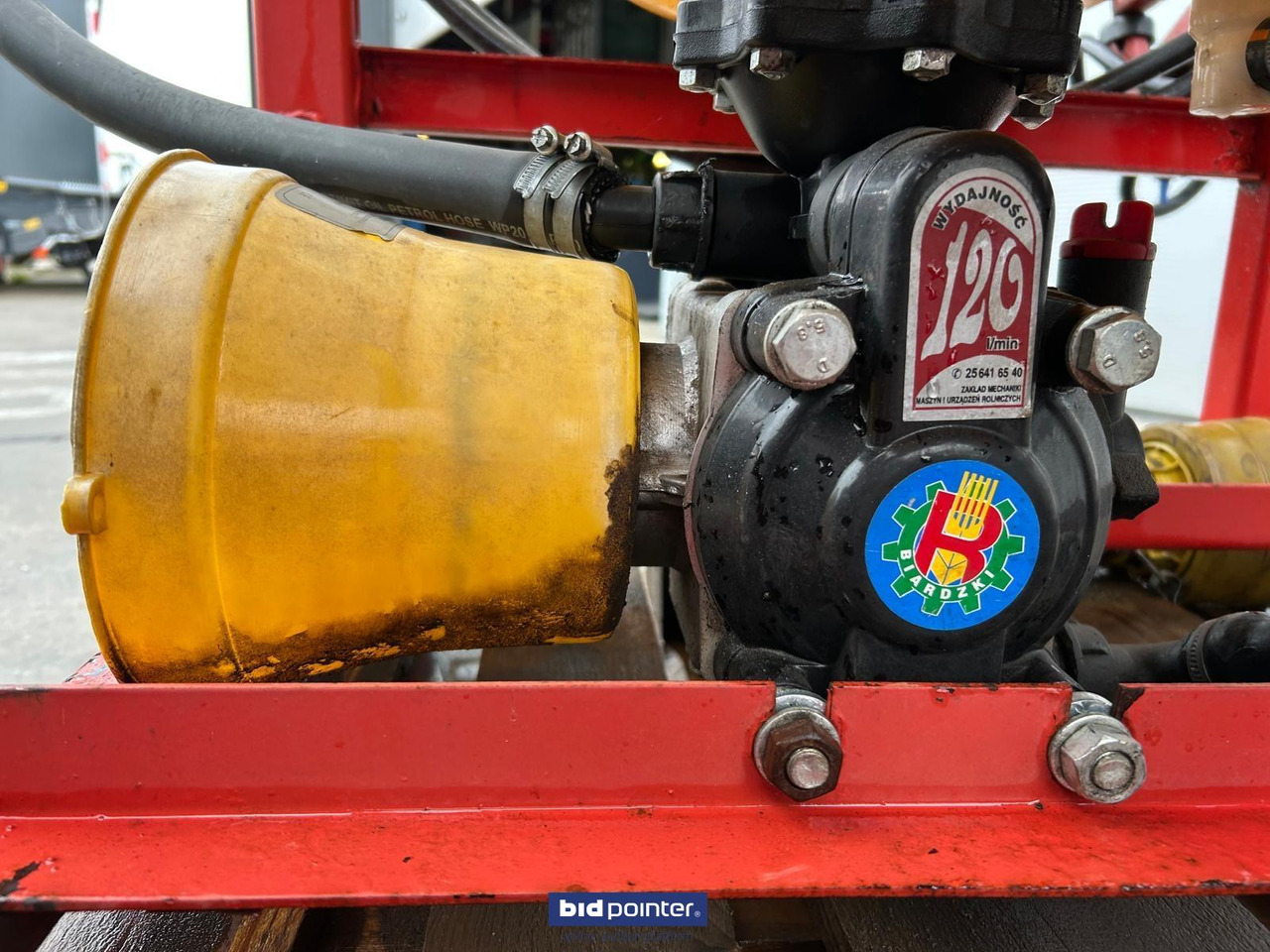 Tractor mounted sprayer Agromet veldspuit 400 ltr