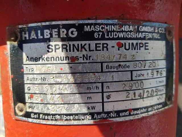 Tractor mounted sprayer Irrigation pumps Halberg Water pump