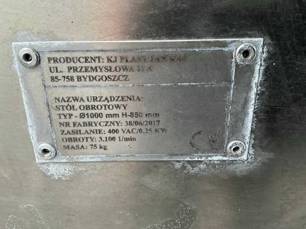 Agricultural machinery Turntable