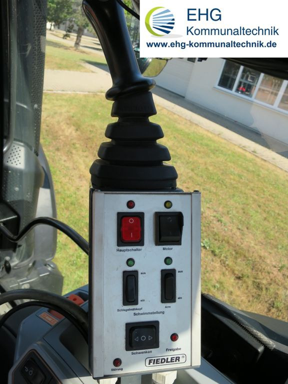 Farm tractor Valtra N 154 E voll ausgestattet Fiedler Auslegemäher: picture 16