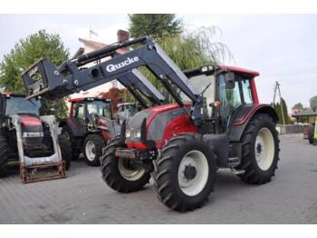 Farm tractor Valtra n91 hitech + quicke q55: picture 1