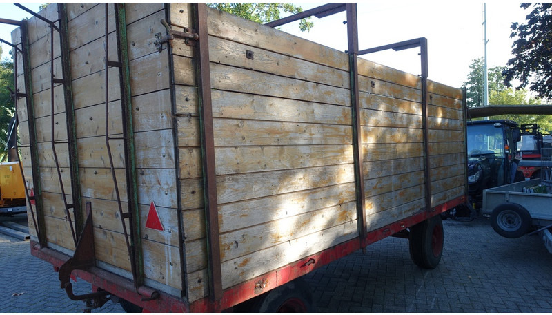Agricultural machinery Veewagen-plattewagen met kenteken Schamel