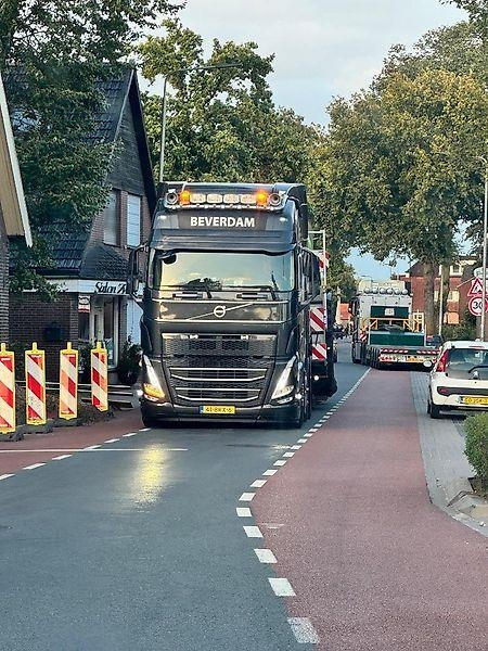 Agricultural machinery Volvo FH 500 Broshuis lowbed / sattelzug + tiefbett !!