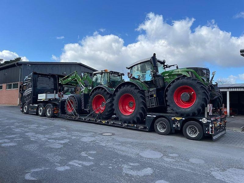 Agricultural machinery Volvo FH 500 Broshuis lowbed / sattelzug + tiefbett !!