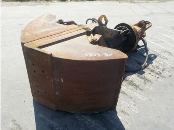 Clamshell bucket for Construction machinery 24’’ Hydraulic Rotating Clamshell Bucket: picture 1