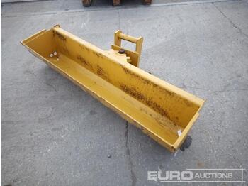 Bucket 56" Hydraulic Tilting Ditching Bucket 40mm Pin to suit Mini Excavator: picture 1