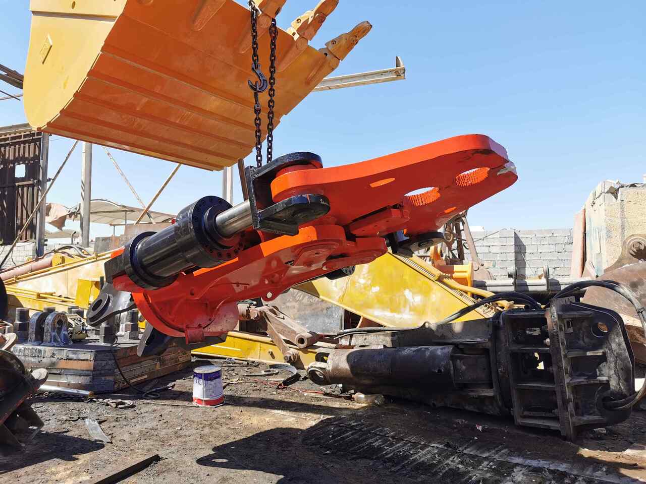 New Demolition shears for Excavator AME 360' Rotating Concrete Demolition Shear Jaw Suitable for 30-50 T: picture 19