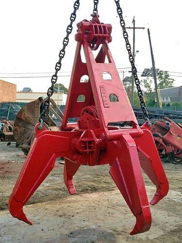 New Grapple for Crane AME Crane Mechanical Rock Grab: picture 13