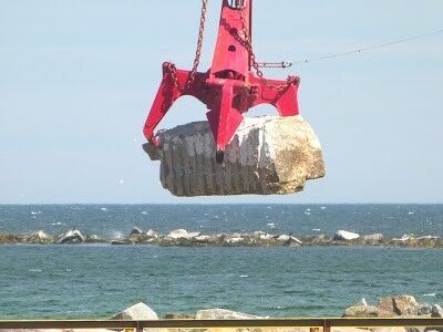 New Grapple for Crane AME Crane Mechanical Rock Grab: picture 17