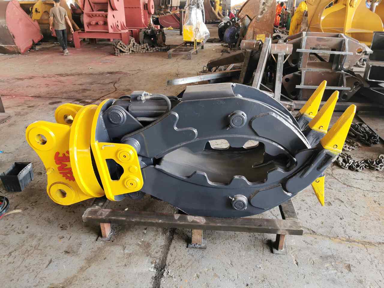 New Grapple for Excavator AME Hydraulic 360° Rotating Grab: picture 20