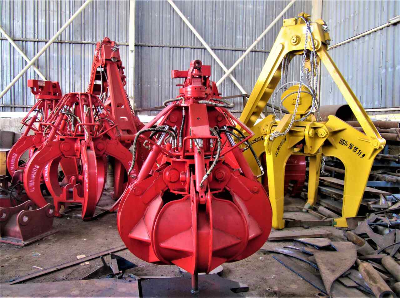 New Grapple for Excavator AME Hydraulic Orange Peel Grab 360° Rotating, Suitable for 18-28 Ton: picture 18