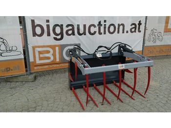 New Clamp for Agricultural machinery BIG Krokodilgabel 125cm mit Bobcat Aufnahme: picture 1