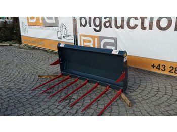 New Front loader for tractor BIG Mistgabel 125 cm mit Euro Aufnahme: picture 1