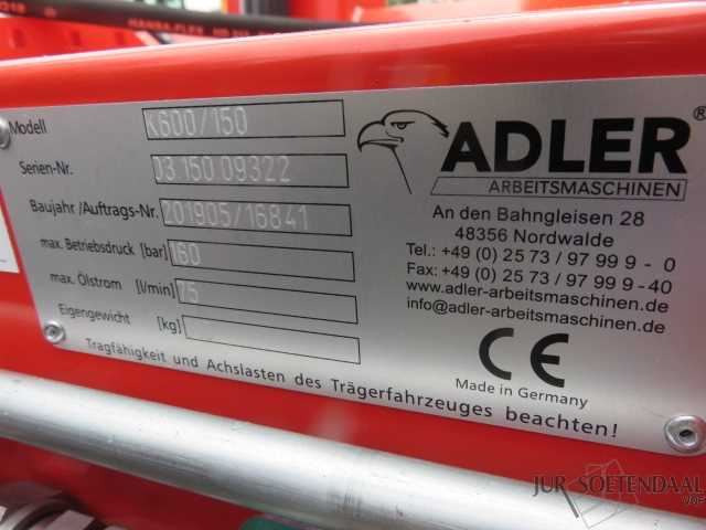 Broom ADLER K600/150 SWEEPER