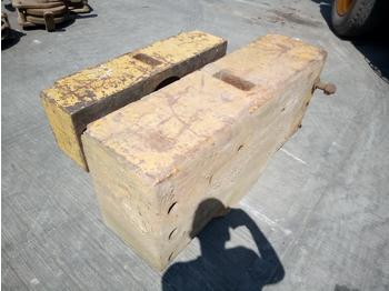 Counterweight for Construction machinery Counter Weight to suit CAT D8/9 (2 of): picture 1