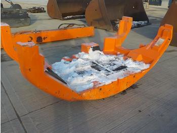 Counterweight for Crawler excavator Counter Weight to suit Doosan DX140LCR: picture 1