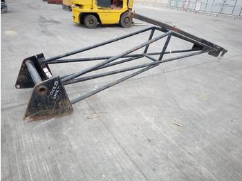 Boom for Telescopic handler Crane Jib to suit Manitou Telehandler: picture 1