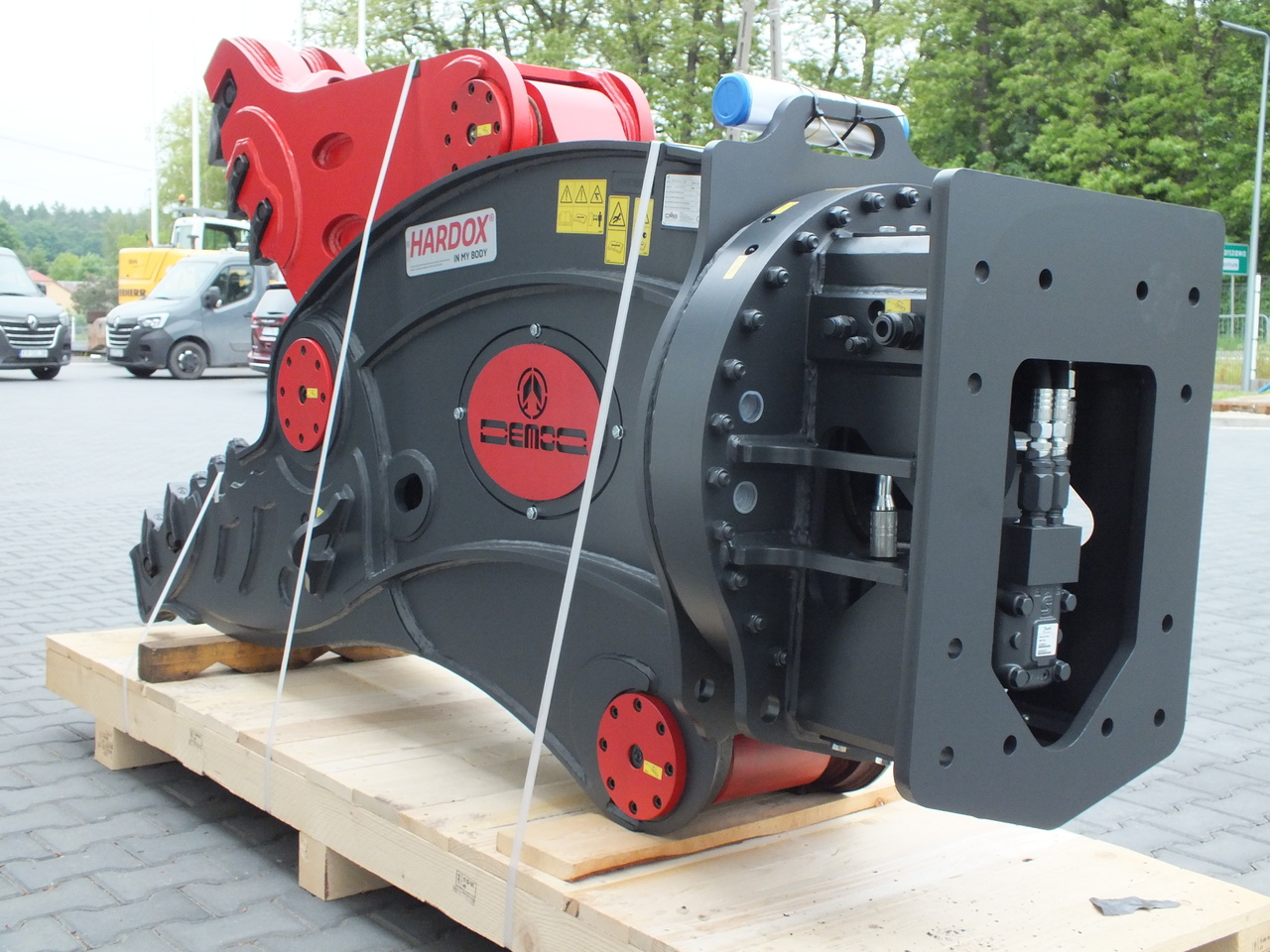 New Demolition shears for Excavator DEMOQ DH21 Hydraulic Rotating Pulveriser Crusher 2230 KG: picture 5