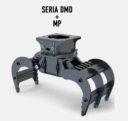 New Grapple for Construction machinery DEMOQ DMD 45 S Hydraulic Polyp -grab 130 kg: picture 9