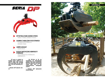 New Grapple for Construction machinery DEMOQ DP025  Log Grab 200 kg: picture 3