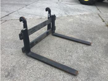 Front loader for tractor Weidemann Palettengabel