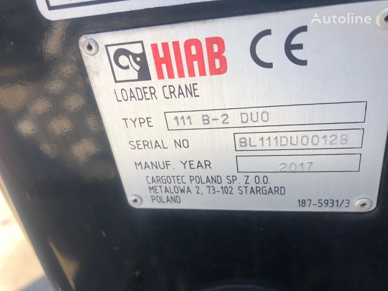 Loader crane HIAB 111 B-2 Duo: picture 6
