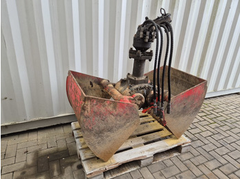 HIAB Greifer Zweischallen m. Rotator - Clamshell bucket for Construction machinery: picture 1