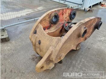 Quick coupler Hydraulic QH 100mm Pin to suit 40 Ton Excavator: picture 1