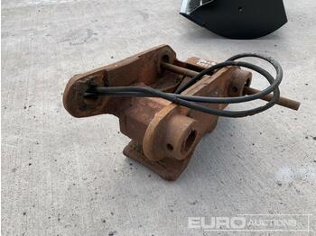 Quick coupler Hydraulic Quick Hitch to suit 10-12 Ton Excavator: picture 1