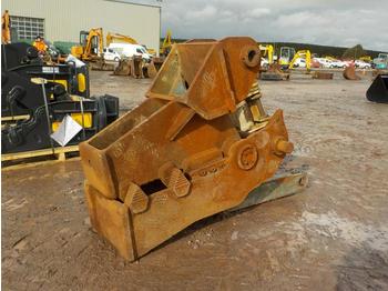 Manual Concrete Crusher 80mm Pin To Suit 20 Ton Excavator Hydraulic