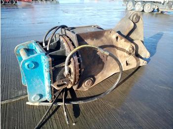 Demolition shears for Excavator Hydrauluc Rotating Pulveriser 80mm Pin to suit 20 Ton Excavator: picture 1