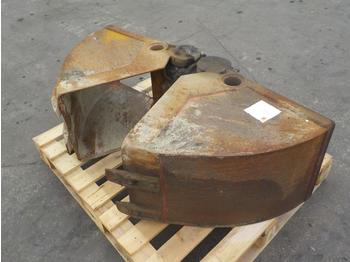 Clamshell bucket for Excavator Kinshofer 15" Clamshell Bucket: picture 1