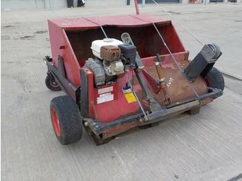 Broom for Agricultural machinery LOGIC MSC120W Single Axle Sweeper Collector, Honda Engine: picture 1