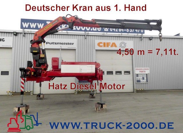 Palfinger Pk C Performance Standkran Mit Hatz Diesel Loader Crane From Germany For Sale At Truck1 Id