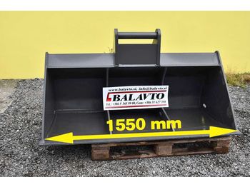 New Loader bucket New Excavator ditch cleaning / slope bucket 1500 mm: picture 1