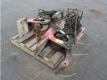 Grapple for Mini excavator Pallet of Hydraulic Rotating Kerb Stone Grab 50mm Pin to suit 6-8 Ton Excavator (2 of): picture 1