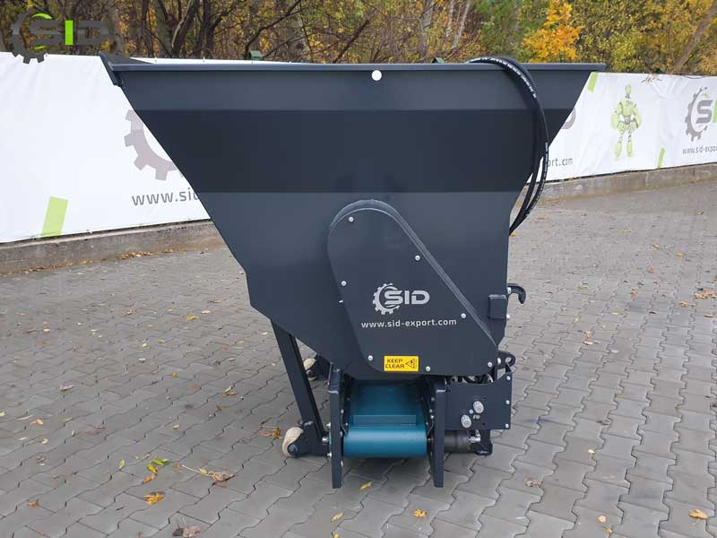 New Loader bucket for Agricultural machinery SID EINSTREUGERÄT MIT BAND / FUTTERVERTEILER /  Bedding Bucket / Pailleuse 1,2 m 1,0 m3: picture 2