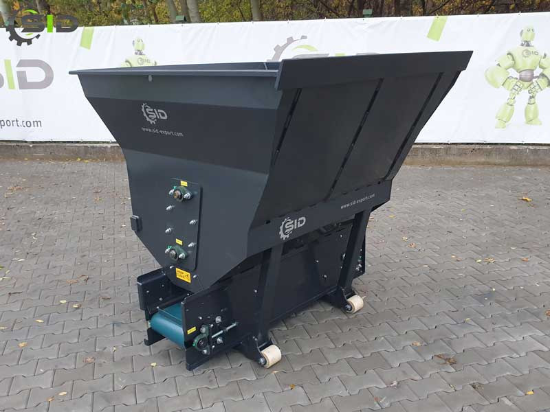 New Loader bucket for Agricultural machinery SID EINSTREUGERÄT MIT BAND / FUTTERVERTEILER /  Bedding Bucket / Pailleuse 1,2 m 1,0 m3: picture 6